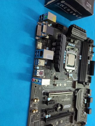 i5 7400, placa MSI H270 mate, y disipador (*leer)