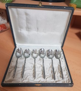 Astuccio 6 Cucchiaini Antichi Originali