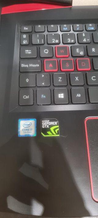 Portátil Acer Aspire VX5-591G i7 7ª Gen