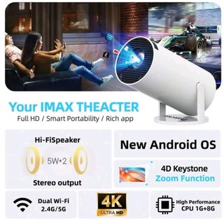 Proyector Portátil MAGCUBE Full HD Android OS