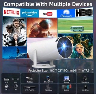 Proyector Portátil MAGCUBE Full HD Android OS