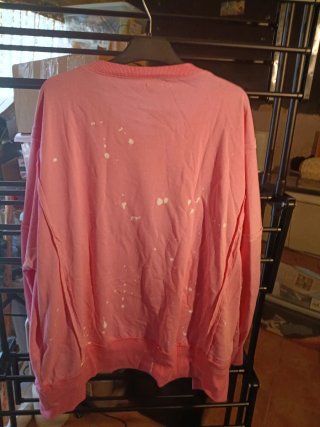 Sudadera Ricki's Rosa Estilo Paint Splatter