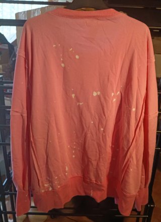 Sudadera Ricki's Rosa Estilo Paint Splatter