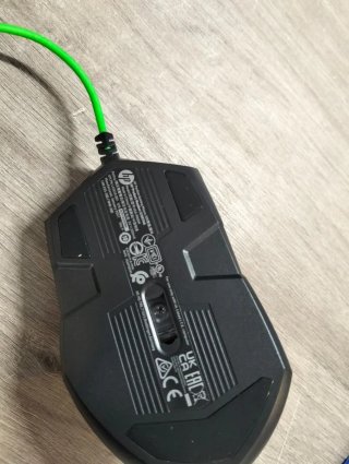 HP 200 Pavilion Ratón Gaming USB 3200dpi