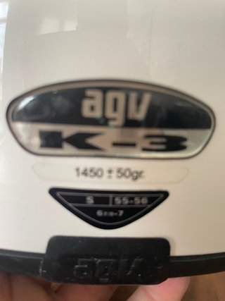 Casco AGV K3 Talla S