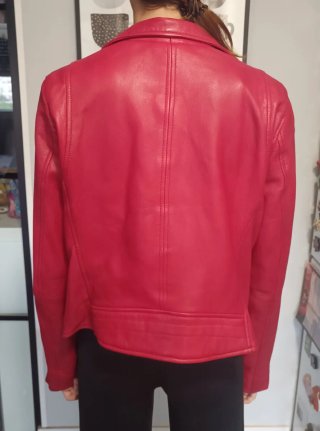 Chaqueta cuero Stradivarius Talla M