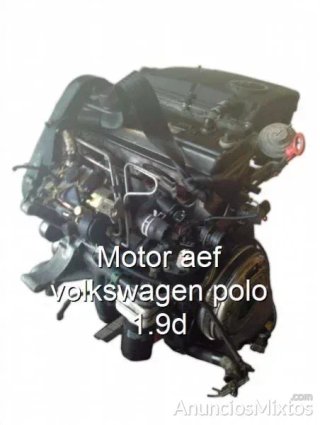 Motor aef volkswagen polo 1.9d
