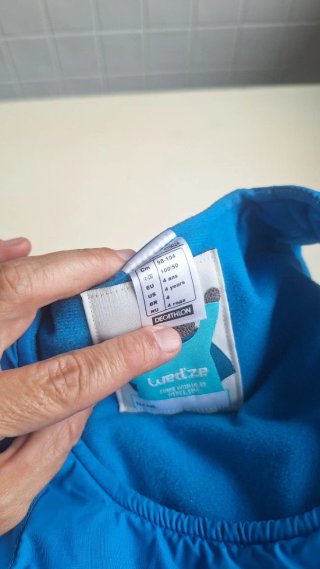 Mono de esquí Wedze azul 4 años