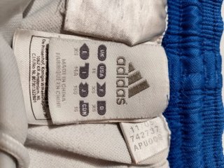 Pantalones cortos Adidas niño azules