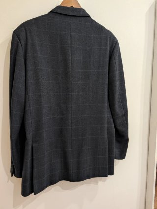 Americana Burberrys Lana Cuadros Talla 50