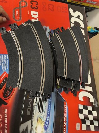 Lote 20 Curvas standar R2 Scalextric 1/32