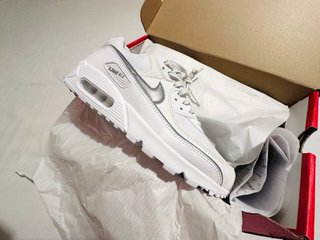Nike Air Max 90 PRM Blancas/Plata