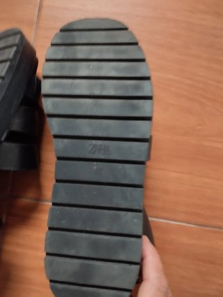 Sandalias Zara Plataforma Negras