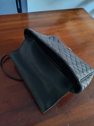 Borsa donna trapuntata nera