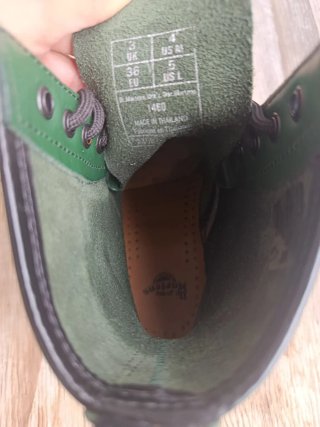 Botas Dr. Martens Verdes Talla 36