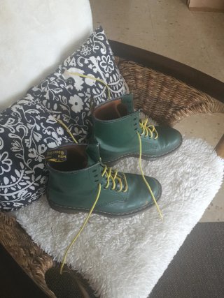 Botas Dr. Martens Verdes Talla 43