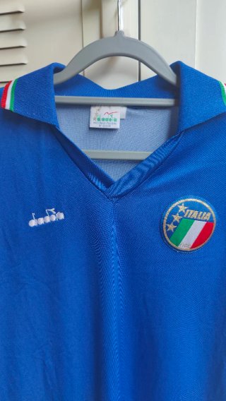 Camiseta Italia Diadora original vintage