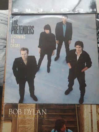 Lote 6 Vinilos: Hooters, Bob Dylan, Beatles...