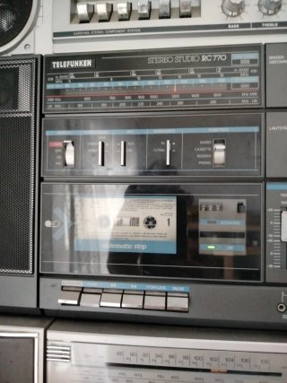 Radio Cassette Telefunken Stereo Studio RC 770