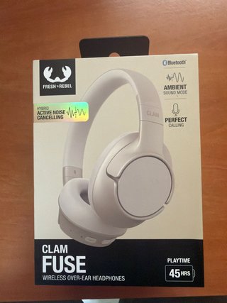 Fresh n Rebel Clam Fuse Auriculares Bluetooth Beig