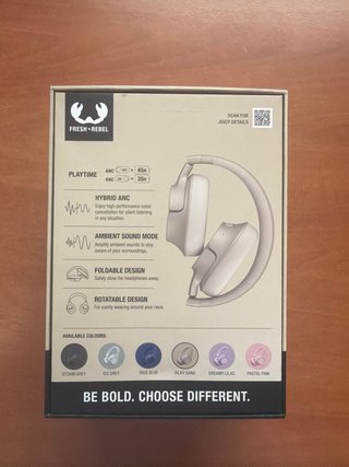 Fresh n Rebel Clam Fuse Auriculares Bluetooth Beig
