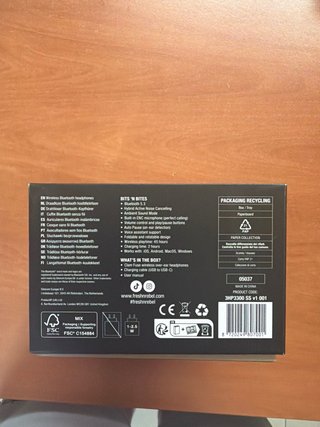 Fresh n Rebel Clam Fuse Auriculares Bluetooth Beig