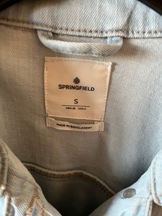 Chaqueta vaquera Springfield Talla S