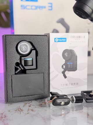 FeiyuTech SCORP 3 + Focus Motor + accesorios