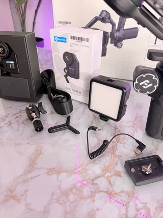 FeiyuTech SCORP 3 + Focus Motor + accesorios