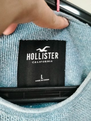Camiseta Hollister Azul