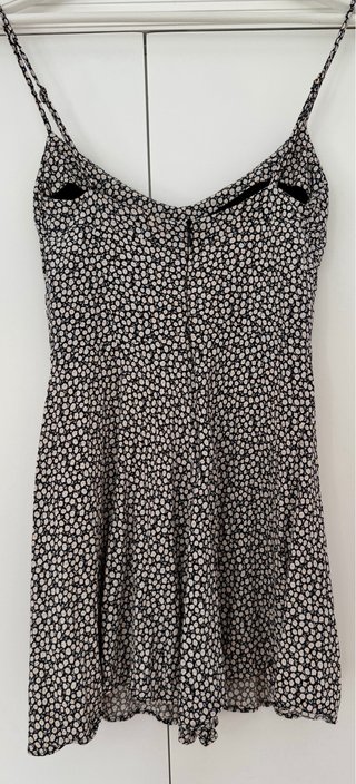 Mono corto flores zara tipo vestido tirantes- T.XS