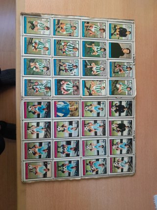Álbum Cromos Campeonato Liga 1972-73