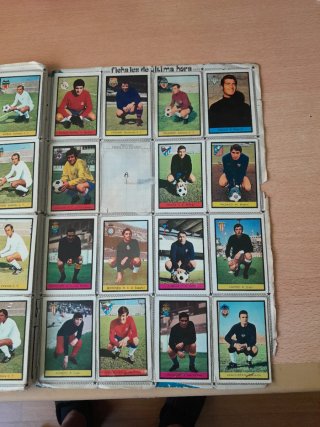 Álbum Cromos Campeonato Liga 1972-73
