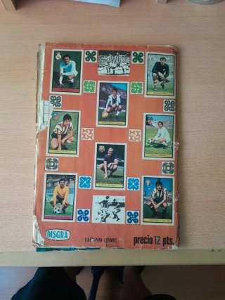 Álbum Cromos Campeonato Liga 1972-73