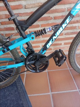 Bicicleta Denbike Doble Suspensión 24
