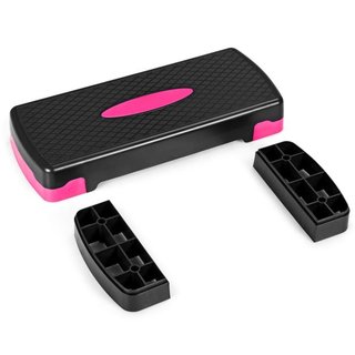 Step plataforma entrenamiento 250kg 66x28x10-15cm