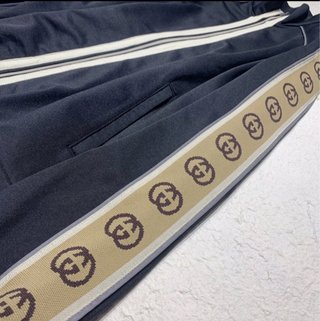 Chaqueta Gucci Azul y Beige