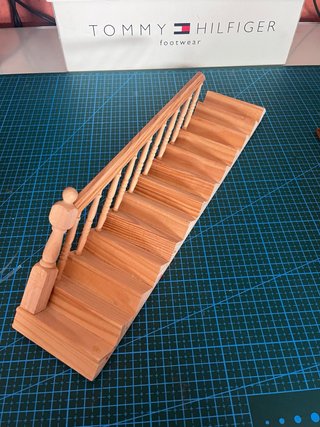Escaleras miniatura paracasa de muñecas
