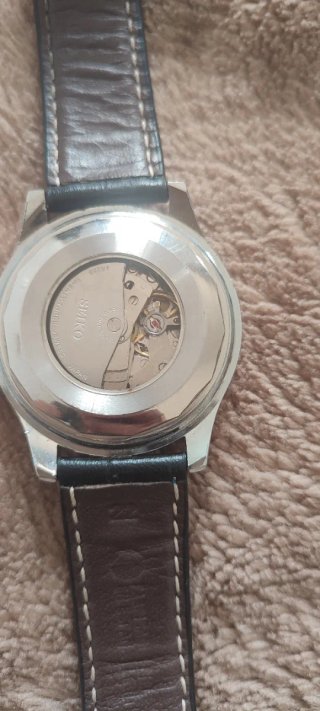 Reloj Seiko Automático Negro y Plateado