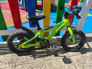 Bici aluminio  12 pulgadas, Cube cubie 120