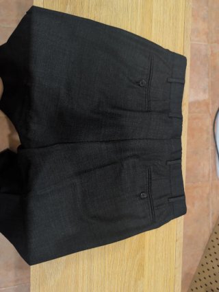 Pantalón Vestir Armani Collezioni Hombre Gris 48