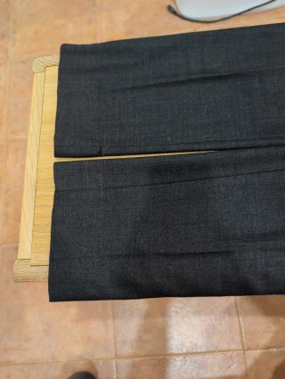 Pantalón Vestir Armani Collezioni Hombre Gris 48