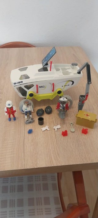 Playmobil, space,camión lunar,lote,cohete,nave