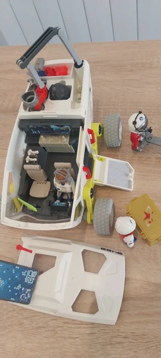 Playmobil, space,camión lunar,lote,cohete,nave