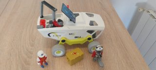 Playmobil, space,camión lunar,lote,cohete,nave