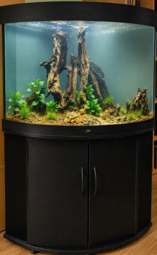 Acuario Juwel trigon Esquina 190 litros, con mesa