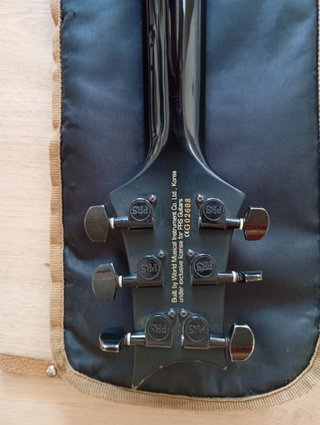 Guitarra Eléctrica Negra PRS con Di Marzio