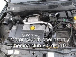 Motor y20dth opel astra g berlina club 2.0 dti (10