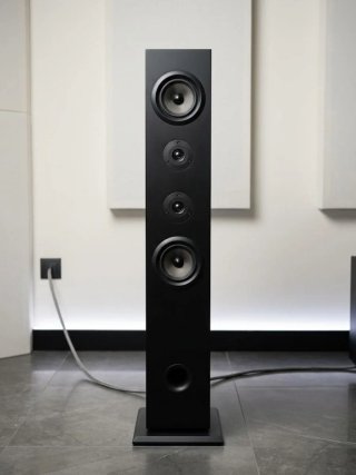 Columna de sonido negra 1m