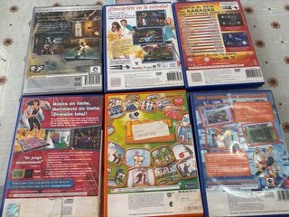 Lote 6 Juegos PS2 Originales